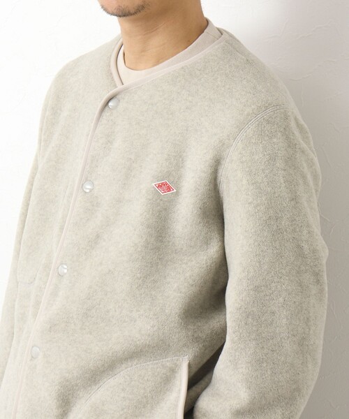 DANTON（ダントン）の「【DANTON/ダントン】フリースカラーレス