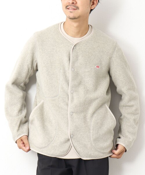 DANTON（ダントン）の「【DANTON/ダントン】フリースカラーレス