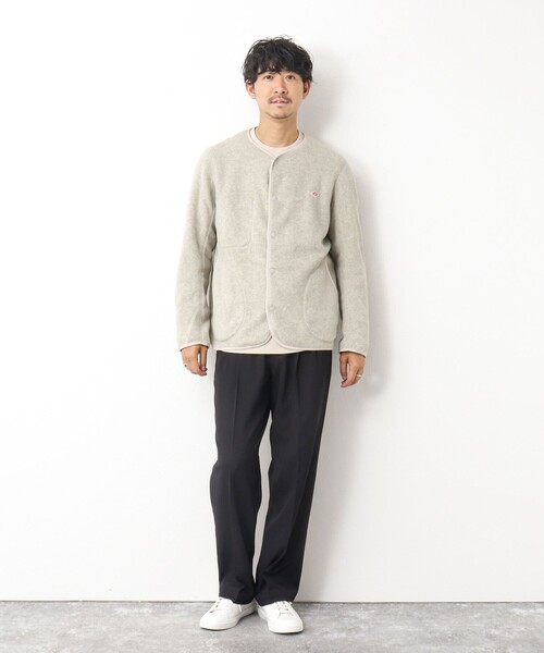 DANTON/ダントン　フリースカラーレスジャケット DANTON（ダントン）の「【DANTON/ダントン】フリースカラーレス