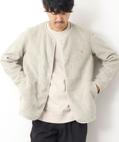 DANTON（ダントン）の「【DANTON/ダントン】フリースカラーレス