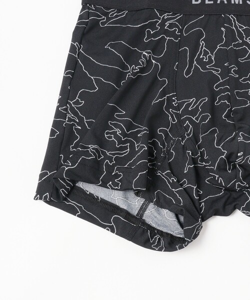 BEAMS(ビームス)の「2トーン カモ ボクサーパンツ(ボクサーパンツ・メンズ・ブラック/ライトグレー・LARGE/MEDIUM)」の8枚目の写真