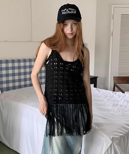SANSeLF(サンセルフ)の「【LONSLAN】 ロゴ刺繍キャップ sanal24a006(キャップ・レディース・ブラック・FREE)」の13枚目の写真
