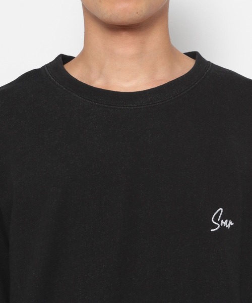 LAKOLE（ラコレ）の「ウォッシュドスウェットプルオーバー / 147332（スウェット・メンズ・チャコール/ネイビー/ブラック/ライトブルー・MEDIUM/X-LARGE/LARGE）」の8枚目の写真