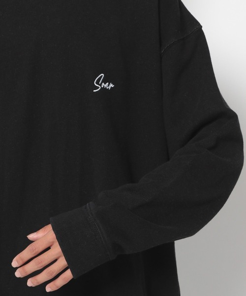 LAKOLE（ラコレ）の「ウォッシュドスウェットプルオーバー / 147332（スウェット・メンズ・チャコール/ネイビー/ブラック/ライトブルー・MEDIUM/X-LARGE/LARGE）」の9枚目の写真