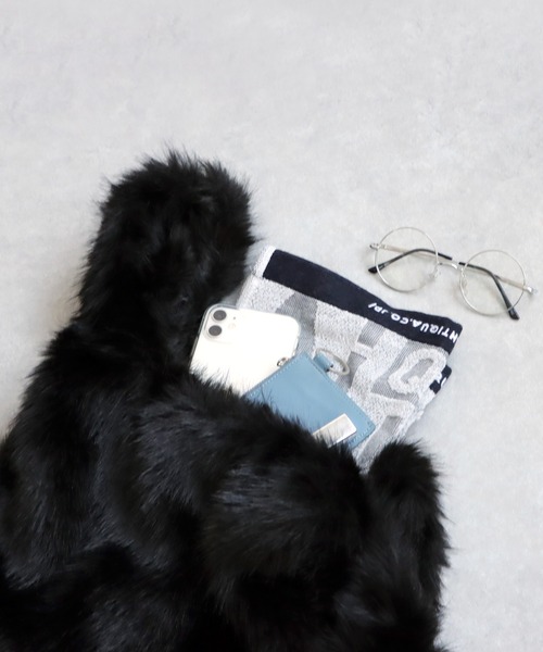 antiqua（アンティカ）の「ファートートバッグ（トートバッグ・レディース・ブラック/グレー・ONESIZE）」の21枚目の写真