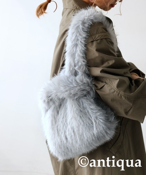 antiqua（アンティカ）の「ファートートバッグ（トートバッグ・レディース・ブラック/グレー・ONESIZE）」の14枚目の写真