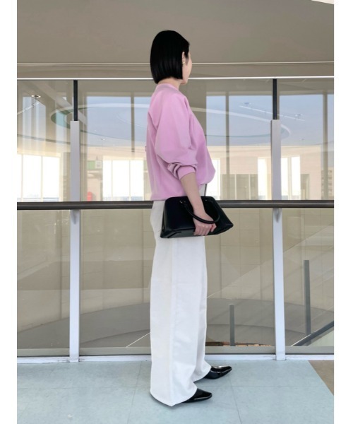 Mila Owen（ミラオーウェン）の「ルーズフィットバギーデニムパンツ（デニムパンツ・レディース・ブルー/アイボリー/ブラック・0/1）」の17枚目の写真