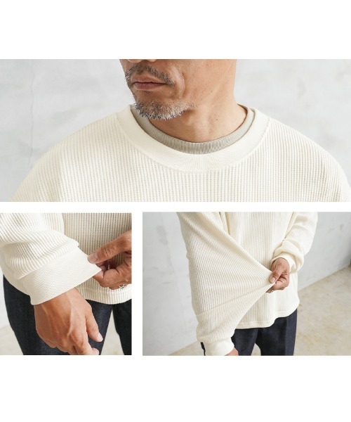 SCREEN STARS×WAIPER 2521-418WP L/S クルーネック サーマル Tシャツ