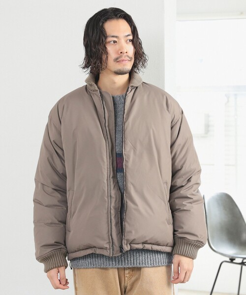レディース TAION ダウン ジャケット ベージュ系 S メンズ