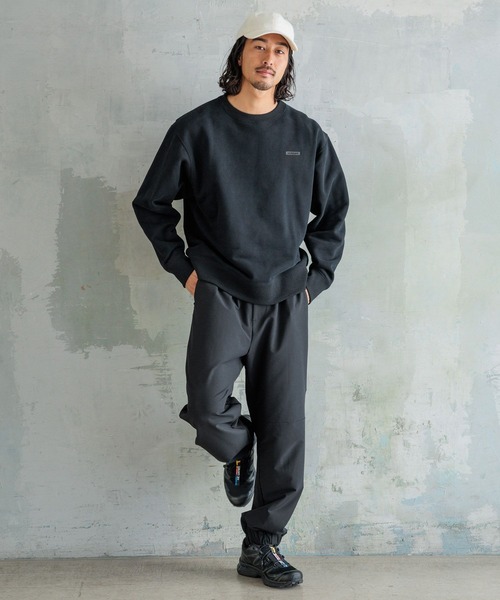 HEREIAM（ヘレイアム）の「【HEREIAM MEN】COSMO裏起毛クルーネック（スウェット・メンズ・ブラック/ラベンダー/オフホワイト・LARGE/MEDIUM）」の18枚目の写真