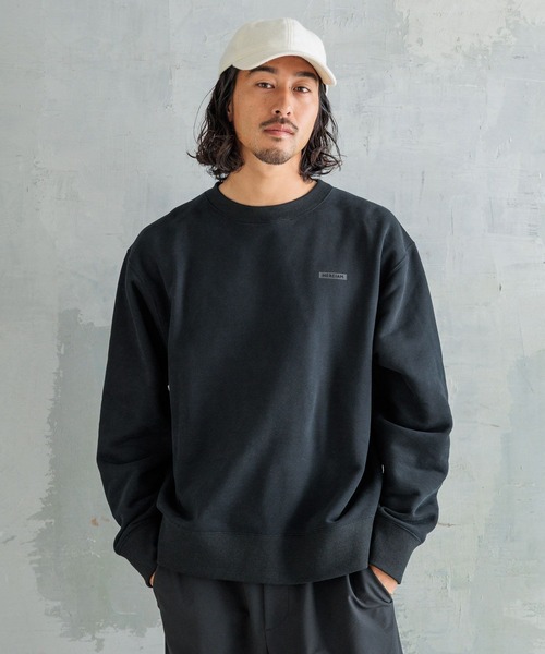 HEREIAM（ヘレイアム）の「【HEREIAM MEN】COSMO裏起毛クルーネック（スウェット・メンズ・ブラック/ラベンダー/オフホワイト・LARGE/MEDIUM）」の21枚目の写真