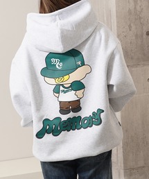 #MEMORY([)́yMEMORYzou obNvg {fBO p[J[ / Babu-chan back print bonding hoodie(p[J[)