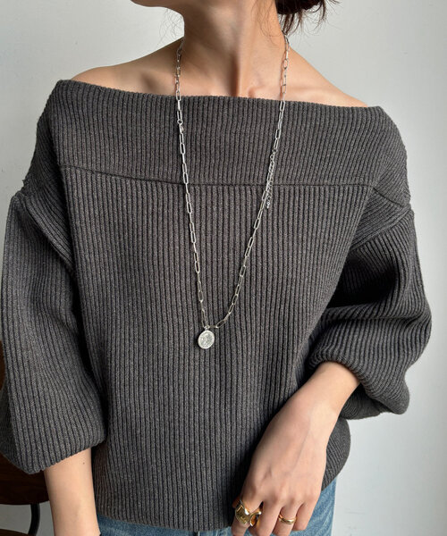 DouDou(ドゥドゥ)の「2WAYコインネックレス(ネックレス・レディース・シルバー/ゴールド・FREE)」の4枚目の写真