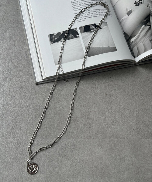 DouDou(ドゥドゥ)の「2WAYコインネックレス(ネックレス・レディース・シルバー/ゴールド・FREE)」の7枚目の写真