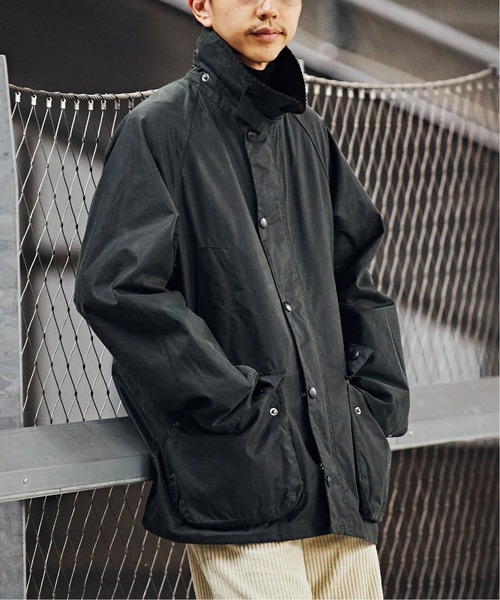 Barbour(バブアー)の「Barbour(バブアー) OS WAX BEDALE(その他アウター・メンズ・ブラック/カーキ・40/38/36)」の2枚目の写真