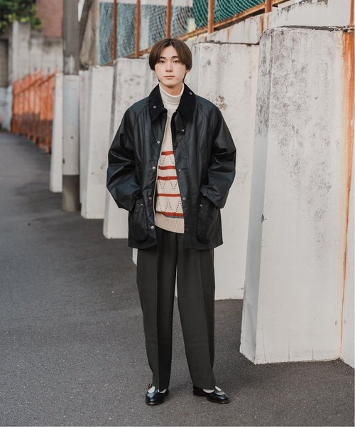 Barbour(バブアー)の「Barbour(バブアー) OS WAX BEDALE(その他アウター・メンズ・ブラック/カーキ・40/38/36)」の3枚目の写真