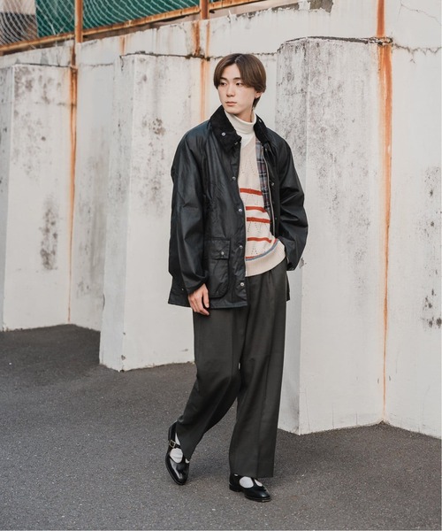 Barbour(バブアー)の「Barbour(バブアー) OS WAX BEDALE(その他アウター・メンズ・ブラック/カーキ・40/38/36)」の4枚目の写真