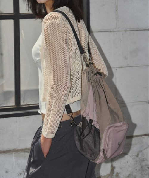 【セール】Ascent Gym Sack（バックパック/リュック）｜LEATHERY（レザリー） 7,574円