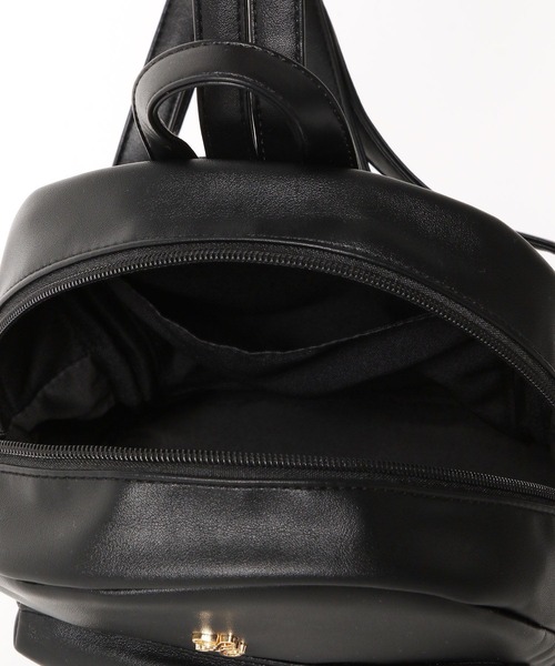 GLOBAL WORK(グローバルワーク)の「リボン付きPUリュック/288536(バックパック/リュック・キッズ・アイボリー/ブラック・ONE SIZE)」の20枚目の写真