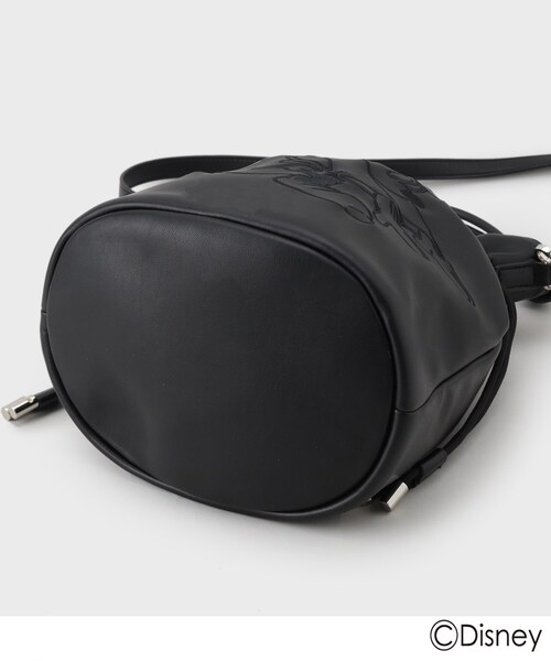 tk.TAKEO KIKUCHI(ティーケータケオキクチ)の「ディズニーカプセルコレクション『ファンタジア』巾着バッグ(ハンドバッグ・メンズ・ブラック・00)」の10枚目の写真
