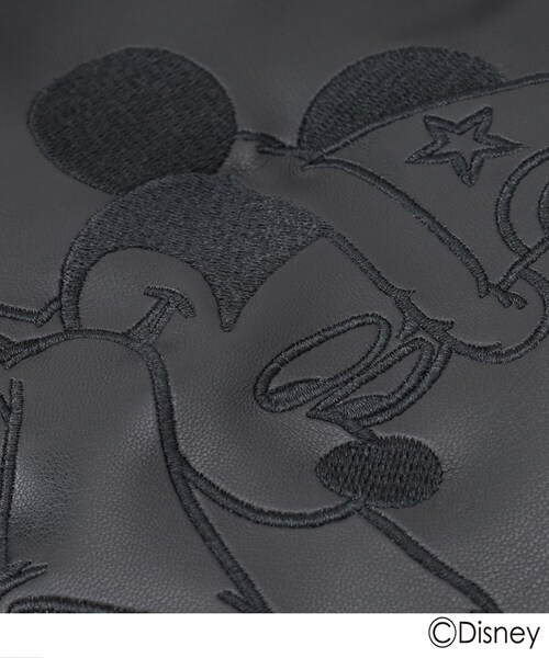 tk.TAKEO KIKUCHI(ティーケータケオキクチ)の「ディズニーカプセルコレクション『ファンタジア』巾着バッグ(ハンドバッグ・メンズ・ブラック・00)」の14枚目の写真