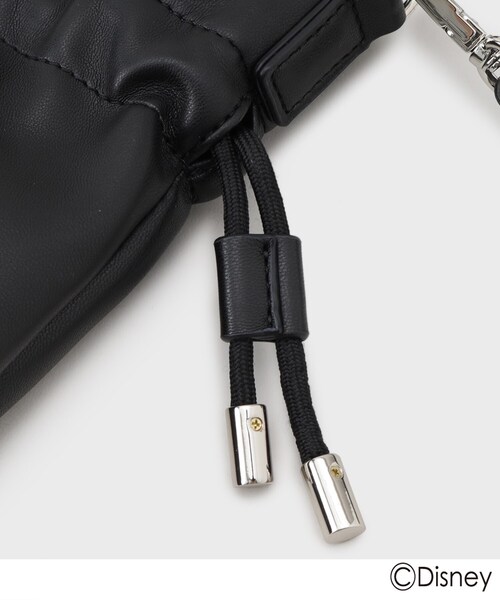 tk.TAKEO KIKUCHI(ティーケータケオキクチ)の「ディズニーカプセルコレクション『ファンタジア』巾着バッグ(ハンドバッグ・メンズ・ブラック・00)」の15枚目の写真