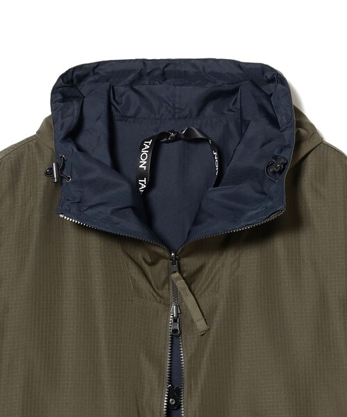 TAION(タイオン)の「TAION / Non down Ripstop Military Parka(ブルゾン・メンズ・オリーブ/ブラック・MEDIUM/LARGE/X-LARGE/XX-LARGE)」の13枚目の写真