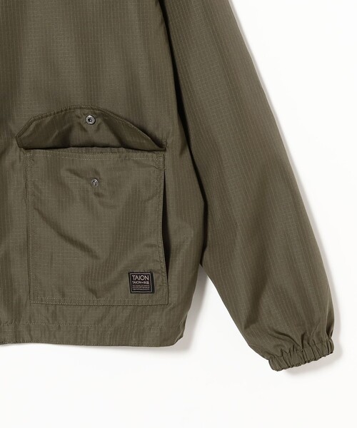 TAION(タイオン)の「TAION / Non down Ripstop Military Parka(ブルゾン・メンズ・オリーブ/ブラック・MEDIUM/LARGE/X-LARGE/XX-LARGE)」の14枚目の写真