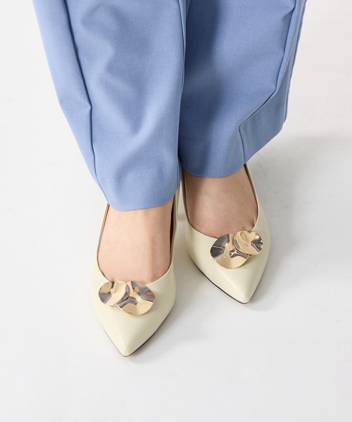 カリーノ（carino）/メタルパーツパンプス セール】メタルパーツパンプス（パンプス）｜carino（カリーノ）の