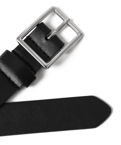 WEGO（ウィゴー）の「WEGO/スクエアバックルPUベルト（ベルト・レディース・ブラック/レッド/キャメル/ブラウン/ブラック系その他・FREE）」の6枚目の写真