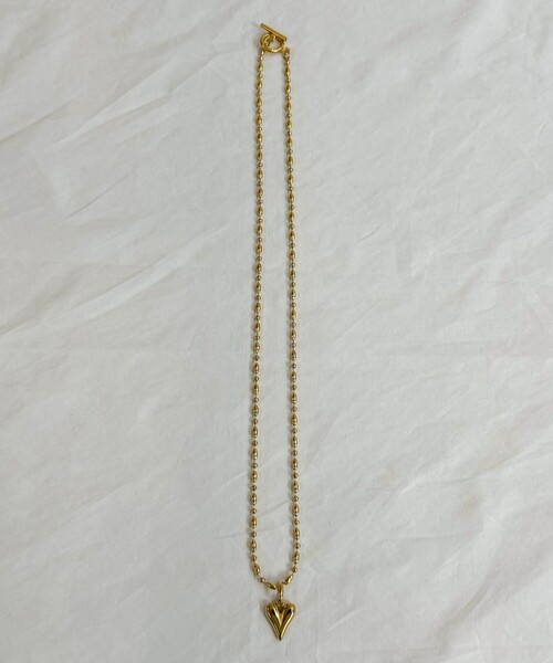 fredy emue(フレディエミュ)の「ステンレスハートトップネックレス(ネックレス・レディース・ゴールド/シルバー・FREE)」の3枚目の写真