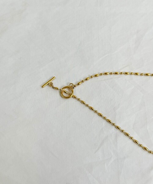 fredy emue(フレディエミュ)の「ステンレスハートトップネックレス(ネックレス・レディース・ゴールド/シルバー・FREE)」の5枚目の写真