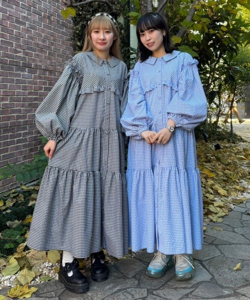 キャンディストリッパー ワンピース ドレス Candy Stripper（キャンディストリッパー）の「LACE JERSEY