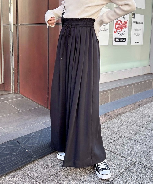 INGNI(イング)の「ジョーゼットイージースカンツ/A(その他パンツ・レディース・アイボリー/ブラック/グレー系その他/ブルー・FREE)」の11枚目の写真
