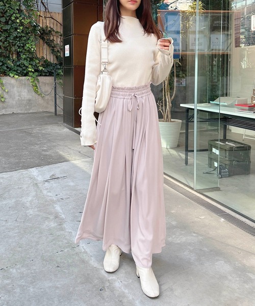 INGNI(イング)の「ジョーゼットイージースカンツ/A(その他パンツ・レディース・アイボリー/ブラック/グレー系その他/ブルー・FREE)」の20枚目の写真