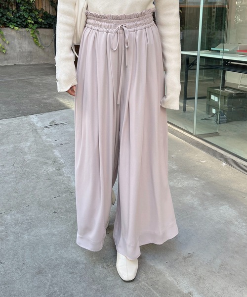 INGNI(イング)の「ジョーゼットイージースカンツ/A(その他パンツ・レディース・アイボリー/ブラック/グレー系その他/ブルー・FREE)」の17枚目の写真