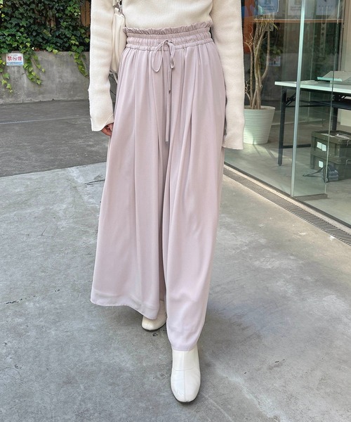 INGNI(イング)の「ジョーゼットイージースカンツ/A(その他パンツ・レディース・アイボリー/ブラック/グレー系その他/ブルー・FREE)」の18枚目の写真