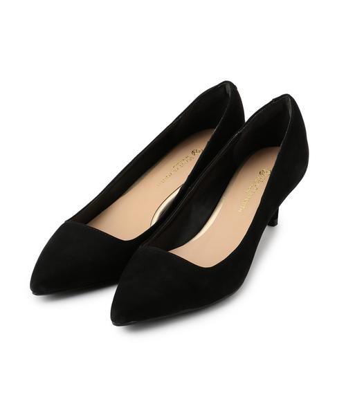 BEAUTY&YOUTH UNITED ARROWS（ビューティーアンドユースユナイテッドアローズ）の「BY ヌバックパンプス5.5о（パンプス・レディース・オレンジ系その他/ブラック/ブラウン・37/36/35h/36h/37h/38）」の2枚目の写真