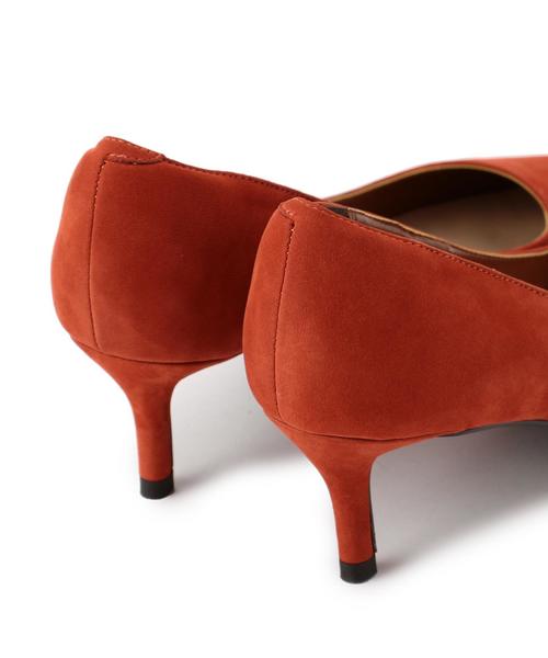 BEAUTY&YOUTH UNITED ARROWS（ビューティーアンドユースユナイテッドアローズ）の「BY ヌバックパンプス5.5о（パンプス・レディース・オレンジ系その他/ブラック/ブラウン・37/36/35h/36h/37h/38）」の9枚目の写真