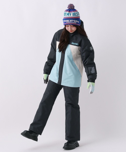 repipi armario ガールズ 160cm スキーウェア 新品未使用 ジャージ 上下セット REPIPI ARMARIO キッズ ジュニア 女の子