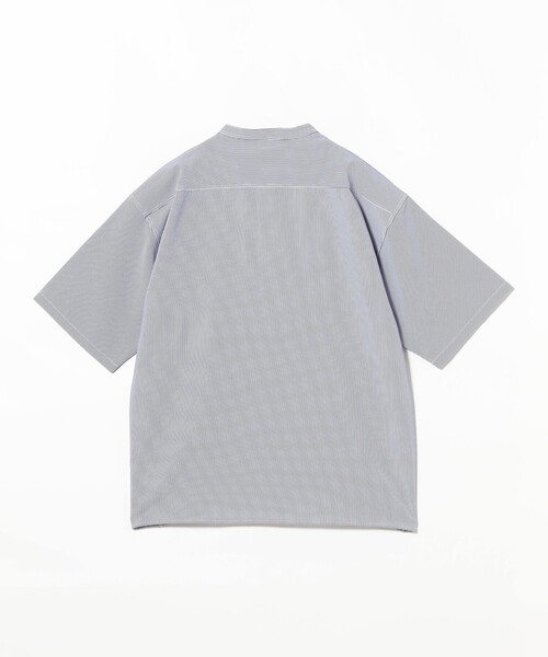 B:MING by BEAMS(ビーミングバイビームス)の「サッカー バンドカラー ハーフスリーブ シャツ(シャツ/ブラウス・メンズ・グレー/ブルー/ネイビー・S/M/L/XL)」の11枚目の写真