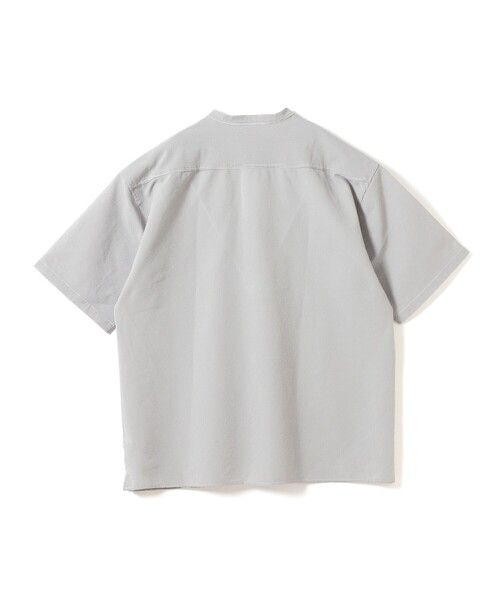 B:MING by BEAMS(ビーミングバイビームス)の「サッカー バンドカラー ハーフスリーブ シャツ(シャツ/ブラウス・メンズ・グレー/ブルー/ネイビー・S/M/L/XL)」の20枚目の写真