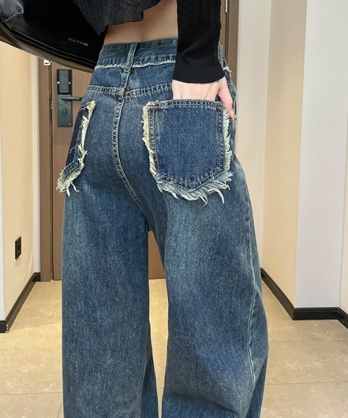REBALANCE(リバランス)の「レディースデニム(デニムパンツ・レディース・A・X-LARGE/LARGE/MEDIUM/SMALL)」の1枚目の写真