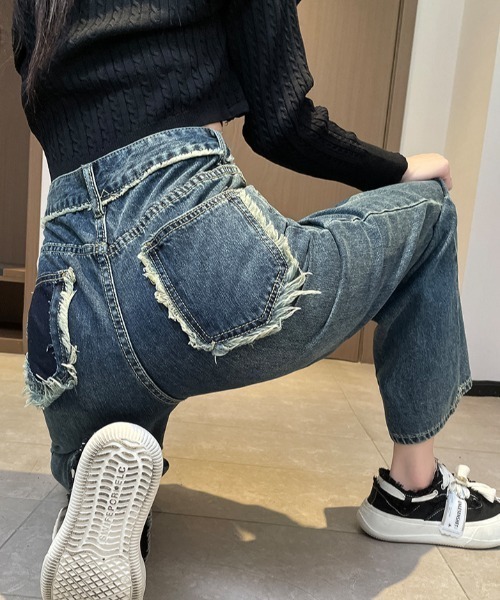 REBALANCE(リバランス)の「レディースデニム(デニムパンツ・レディース・A・X-LARGE/LARGE/MEDIUM/SMALL)」の4枚目の写真