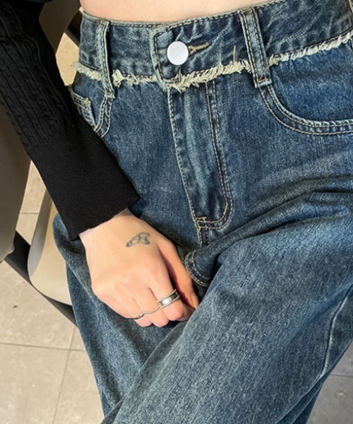 REBALANCE(リバランス)の「レディースデニム(デニムパンツ・レディース・A・X-LARGE/LARGE/MEDIUM/SMALL)」の6枚目の写真