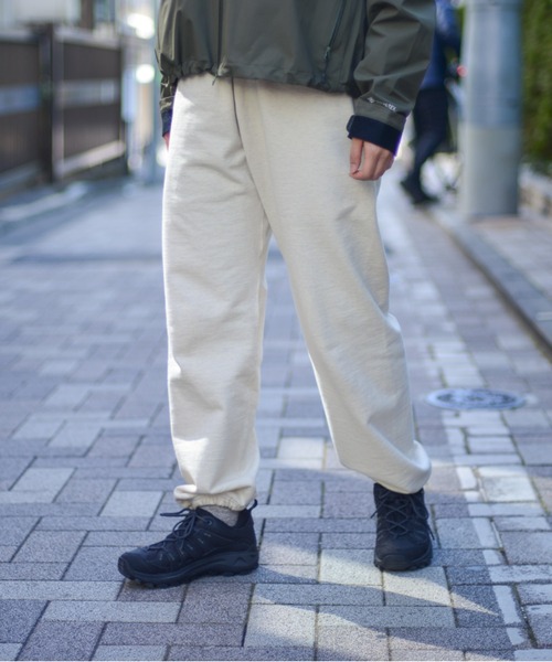 Snow Peak(スノーピーク)の「Recycled Cotton Pants スウェットパンツ(スウェットパンツ・メンズ・オートミール/グレー/ブラック/ブルー・S/L/XL/1/M)」の19枚目の写真