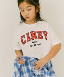 10C REPIPI（ジューシーレピピ）の「【10C REPIPI】キラキラカレッジTシャツ（Tシャツ/カットソー・キッズ）」
