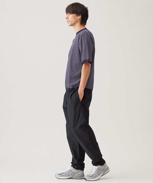 UNFILO(アンフィーロ)の「スラブジャージー イージー テーパードパンツ(その他パンツ・メンズ・ブラック系/ベージュ系・SMALL/MEDIUM/LARGE/X-LARGE)」の7枚目の写真