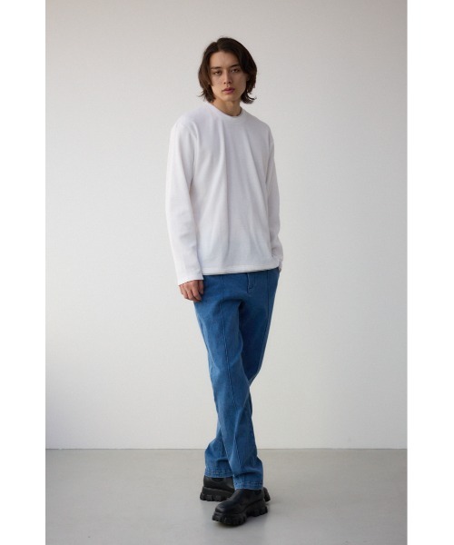 AZUL by moussy（アズールバイマウジー）の「ストレッチデニムスラックス（スラックス・メンズ・ブルー/ブラック・MEDIUM/LARGE）」の15枚目の写真