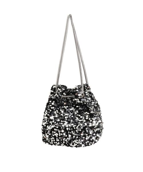 VELETTO(ベレット)の「LADYスパンコールバッグ(ショルダーバッグ・レディース・シルバー/ブラック・FREE)」の10枚目の写真